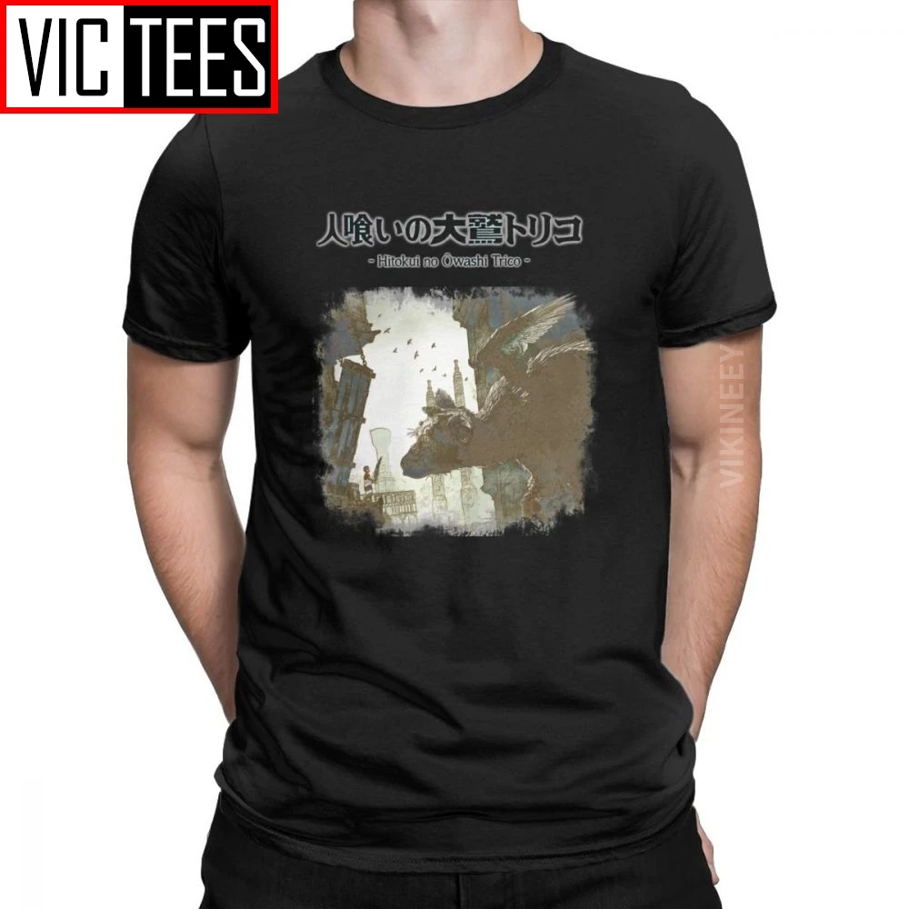 

Shadow Of The Colossus Trico 02 Men Tshirt Funny Crew Neck T-Shirt Cotton Wholesale Oversized Streetwear
