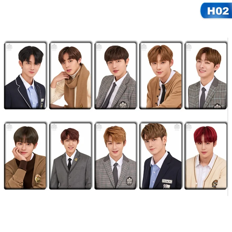 Альбом KPOP 0+ 1 = 1 я обещаем вам самостоятельно изготовленный бумажный Lomo карты фото плакат в виде карты HD - Цвет: H02