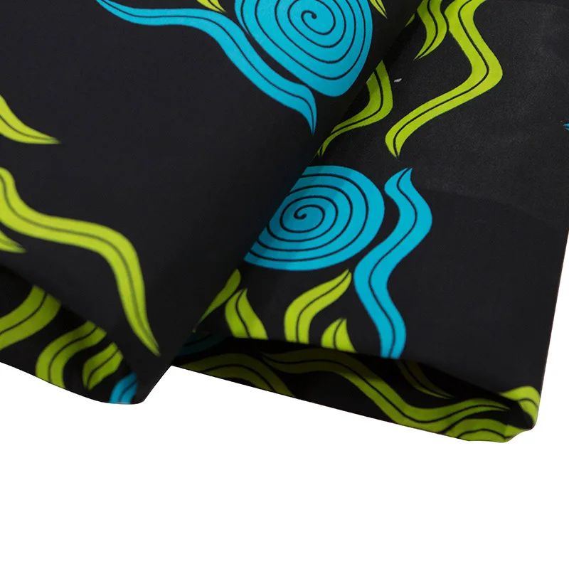 Высокое качество 6 ярдов африканская Анкара печать восковая ткань хлопок настоящий голландский воск швейный материал для вечернего платья