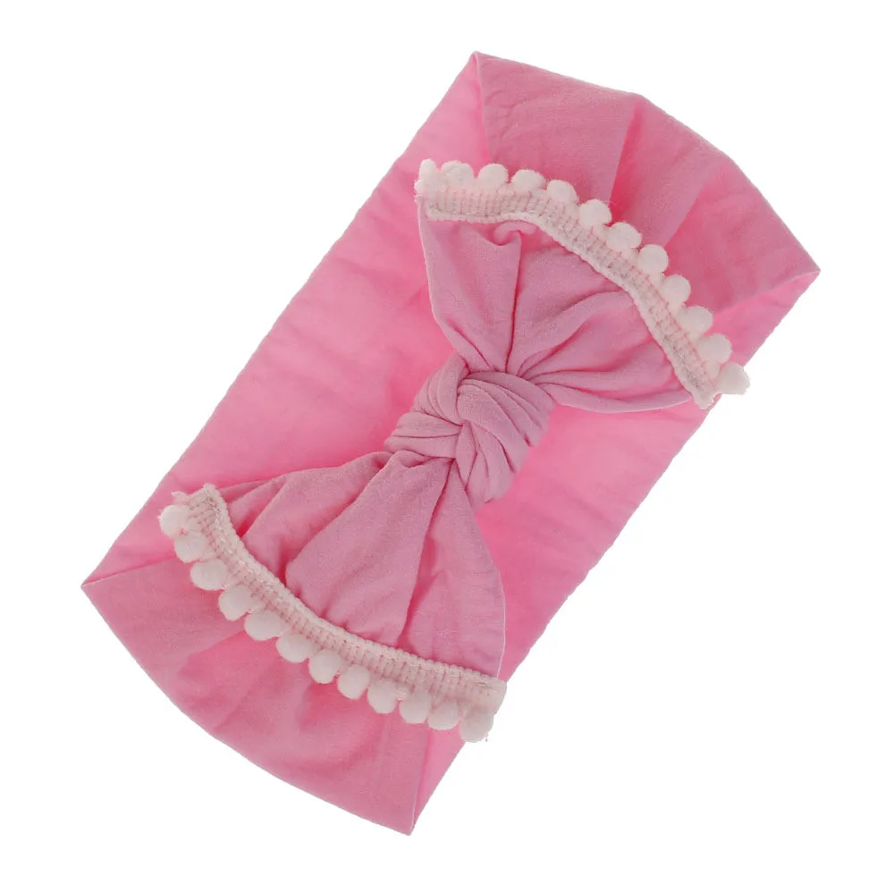 new baby headband Infant hair accessories Baby Toddler Infant Bowknot Headband Stretch Headwear Gift Toddlers headwrap