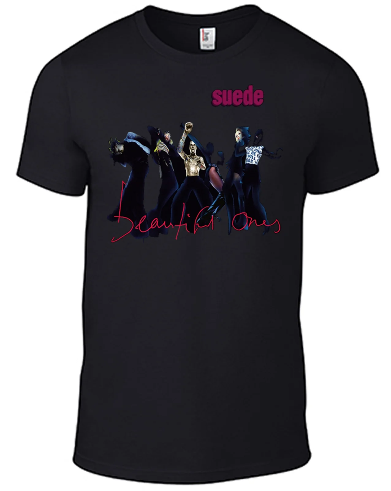 

SUEDE Beautiful Ones T-SHIRT Vintage Band Indie Smiths Cd Britpop Oasis Poster B
