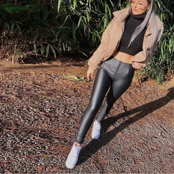 Shascullfites quatro maneiras leggings de couro preto stretchable inverno forro de lã quente couro falso alta cintura leggins para mulher