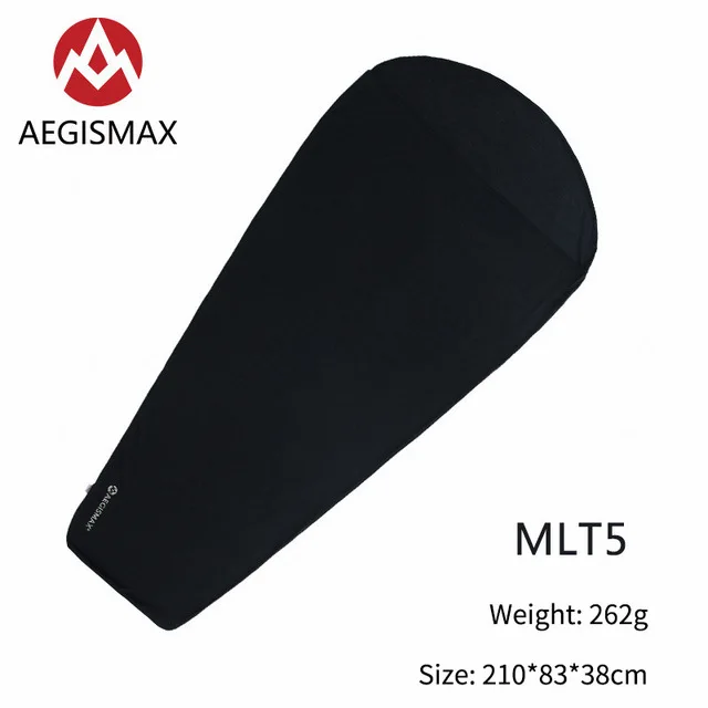 MLT5 Naturehike спальный мешок вкладыш Конверт Мумия Открытый Кемпинг портативный одноместный спальный мешок вкладыш замок температуры - Цвет: MLT5