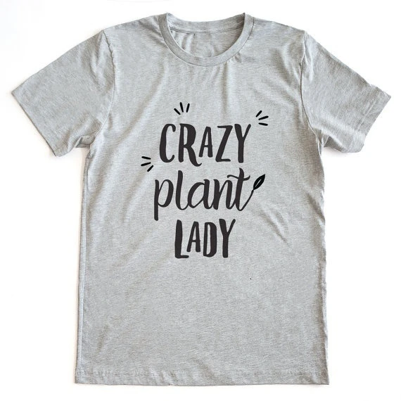 Женская Вегетарианская рубашка Crazy Plant с изображением органической еды