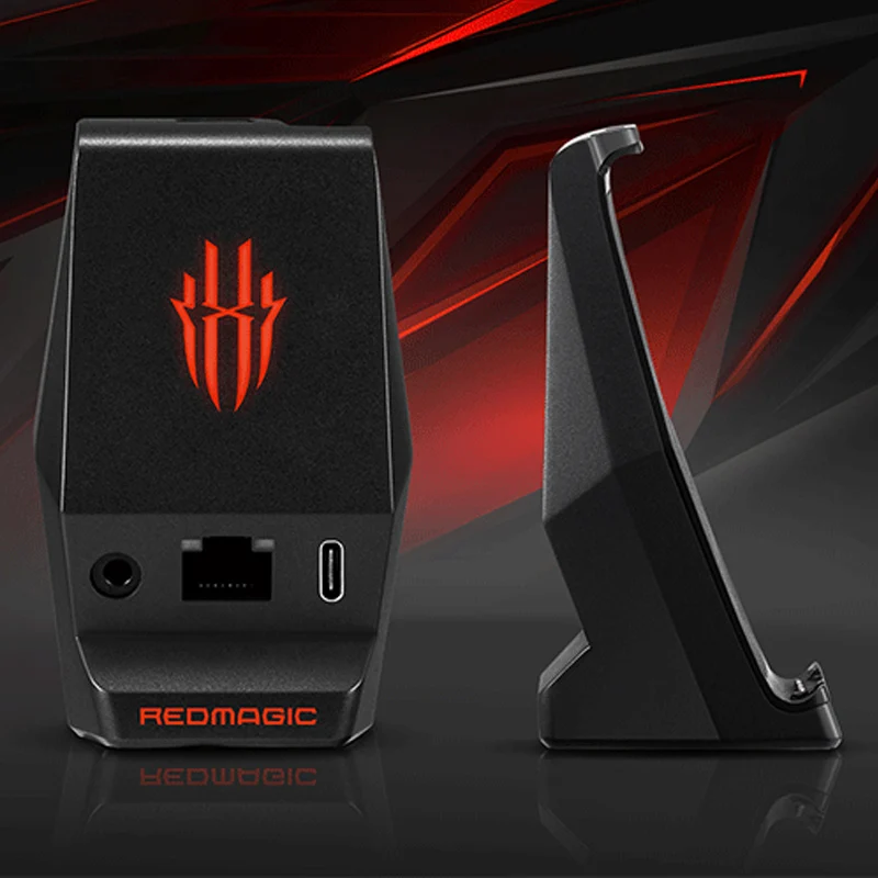 Настольная зарядная док-станция типа C для смартфона Nubia Red Magic 3 3,5 мм, зарядная станция с отверстием для наушников, зарядное устройство для Nubia RedMagic 3