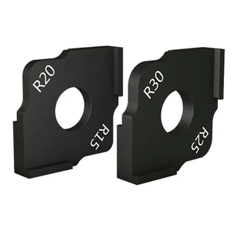 

Woodworking Corner Half Fillet Arc Angle Jig Template For Trimming Machine R15/R20 + R25/R30 Fillet Arc Angle Template 2020 New