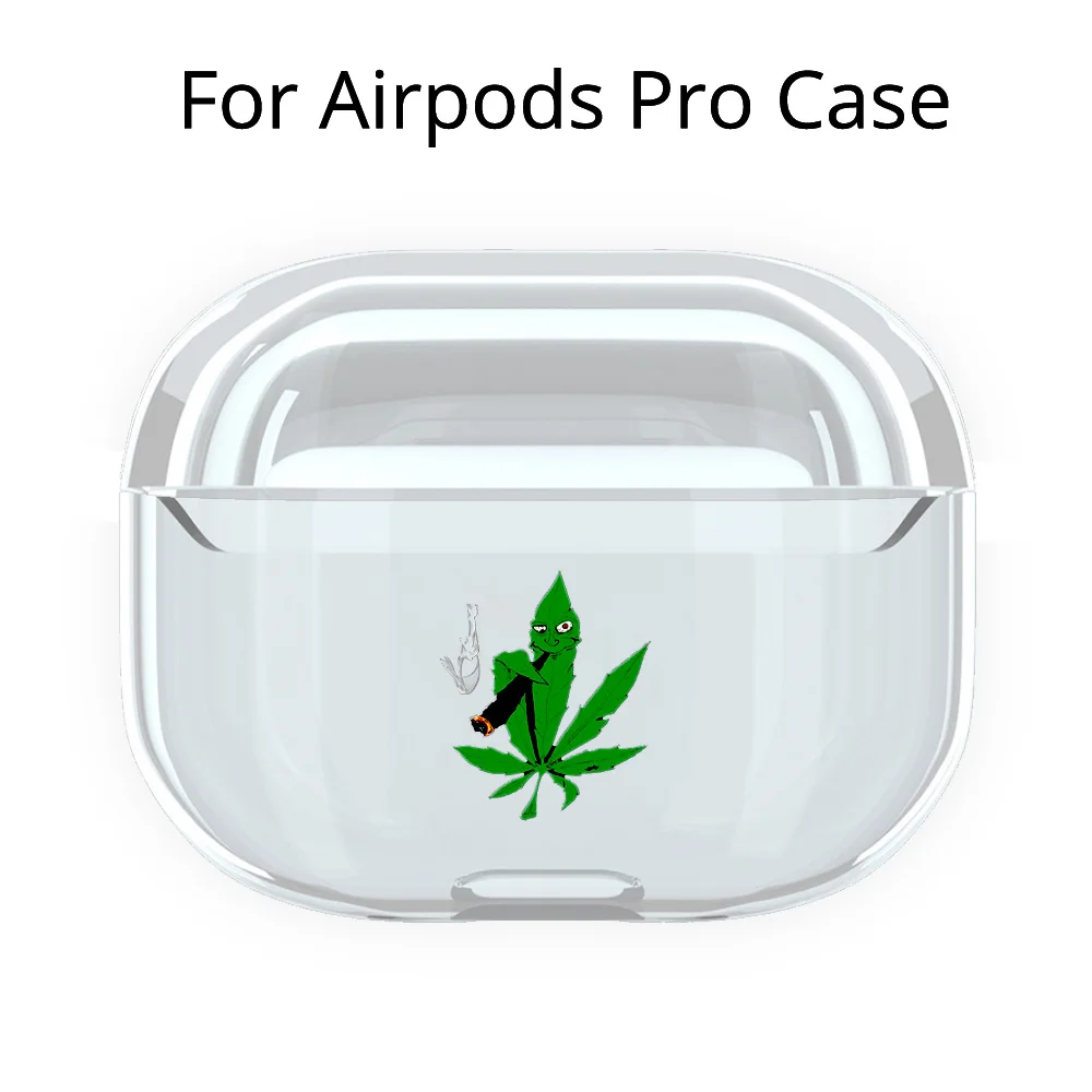 Милый мультяшный прозрачный чехол из поликарбоната для Airpods 3, беспроводная Защитная крышка для наушников, противоударный чехол для Apple Air Pods Pro, чехол для наушников - Цвет: For Pods Pro PC7014