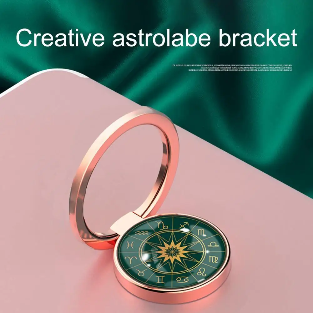 Mobile Phone Holders Portable Metal Universal Zodiac Finger Ring Holder Mount Bracket for Accessories | Мобильные телефоны и