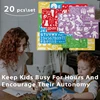 5/20pcs Drawing Stencils Set for Kids Large Plastic Stencil Kit 300+ Patterns Painting Templates for Girls & Boys Gift 2