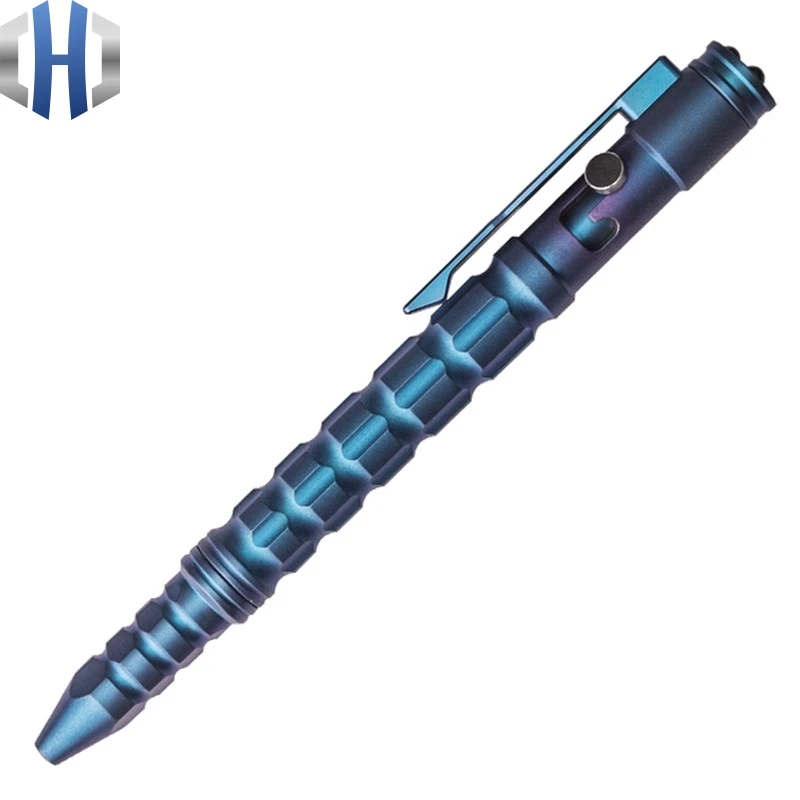Multi-function Titanium Alloy Tactical Pen Women's Self-defense Weapons With Self-defense Supplies Multi-function Titanium Alloy Tactical Pen Women's Self-defense Weapons With Self-defense Supplies