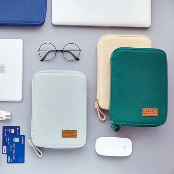 

2020 High capacity pencil case papeleria Oxford cloth material escolar pencilcase pencil box astuccio scuola pouch