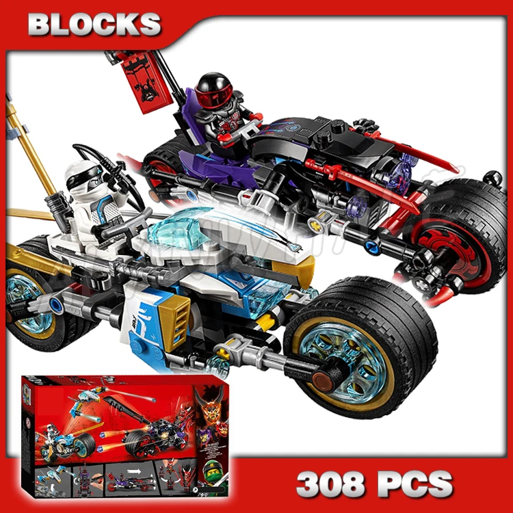 308PCS Street Race Oni Bike Motorcycle Flag 10802 Building Blocks Assemble Toys Bricks Compatible with Model | Игрушки и хобби