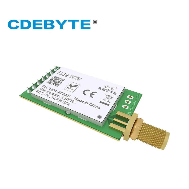 Ebyte E32-433T20DT LoRa SX1278 433 МГц 20dBm 100 мВт IoT 3 км длинный диапазон IoT беспроводной модуль