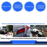 Reverse Camera for Backup Parking Assistance Universal Waterproof with HD CCD 12 LEDs Night Wide Rear View Angle - Image 4