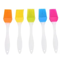 Силиконовая Кондитерская щетка для хлеба, масла, крема, выпечки, формы для выпечки, барбекю, торта, инструмент для приготовления выпечки, кухонные аксессуары, гаджеты, случайный цвет, 1 шт