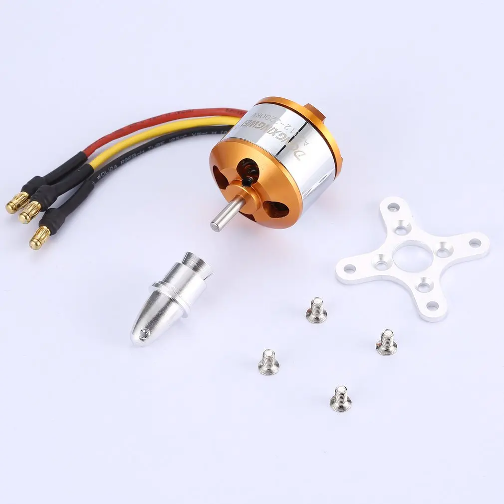 2200KV 1800KV/2200KV/2450KV 2-4S бесколлекторный бесщеточный двигатель для RC FPV с фиксированным крылом Дрон вертолет Квадрокоптер 8060 пропеллер RC части - Цвет: 2200KV