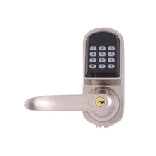 

OSPON Electronic Keyless Deadbolt Door Lock Unlock with code, mifare cards, and mechanical key