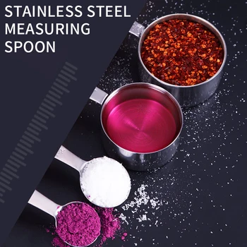

Measuring Cups Premium Stackable Kitchen Measuring Spoon Set Stainless Steel Measuring Cups and Spoons Set Kitchen Utensils