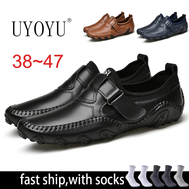 Handmade Octopus Classic Genuine Leather Loafers Men's Dress Boat Shoes Fashion Footwear Driving Peas Male Shoes For Men leather shoes,men loafers