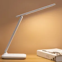 

Adjustable LED Desk Bedside Reading Lamp Table Lamp Table Study Light Touch Control Foldable Rotatable Bedroom Ngiht Light