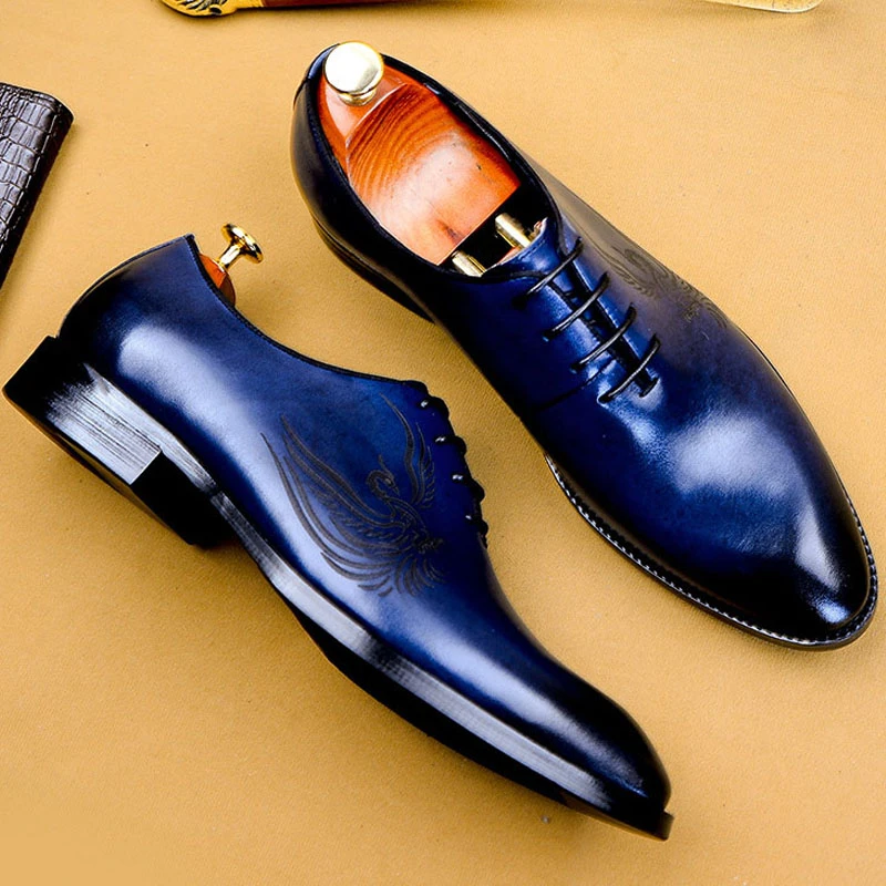 black leather shoes mens
