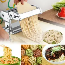 Нержавеющая сталь паста производитель роликовая машина для феттучин спагетти лапши ручная машина кухонный инструмент