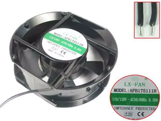 Emacro для LX-FAN AFB175111H AC 110 V-120 V 0.20A 172X150X51mm сервер кулер вентилятор