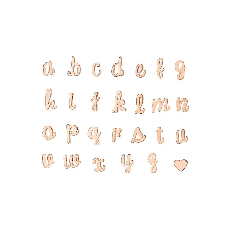 Dainty Initial Necklace, Bridesmaids 