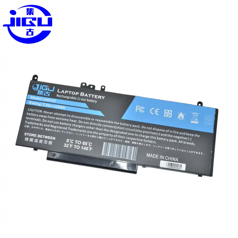 Jigu For Dell K3jk9 451 ln 6mt4t Wyjc2 Hk60w 7v69y G5m1o Laptop Battery For Latitude E5270 E5470 E5270 Laptop Batteries Aliexpress
