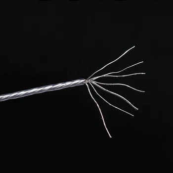 

1AG signal line OCC single crystal copper silver-plated speaker machine internal line fever audio line speaker line