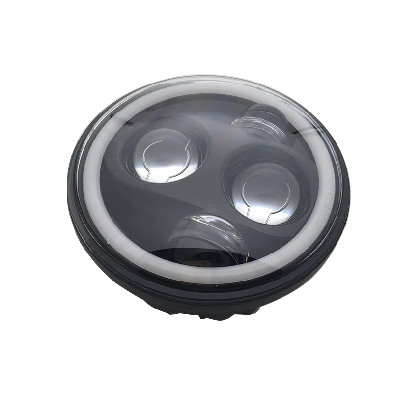 

5 3/4" 5.75 inch Halo Motorcycle LED Headlight with DRL for Dyna Softail Sportster Wide Glide Iron 883 Street Bob Low Rider