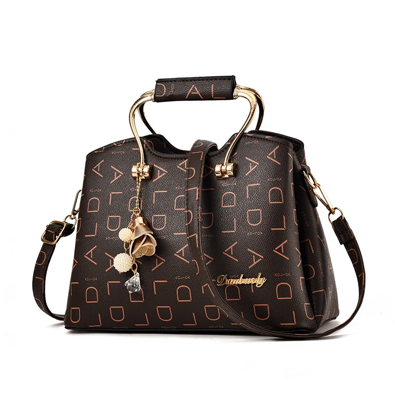 

Women's Bag 2019 Autumn and Winter New Korean Fashion Wild Handbag Elegant Simple Retro Shoulder Messenger Bag