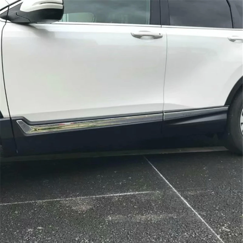 WELKINRY Автомобильная крышка для Honda CR-V CRV 2017 2018 2019 2020 нержавеющая сталь внешний