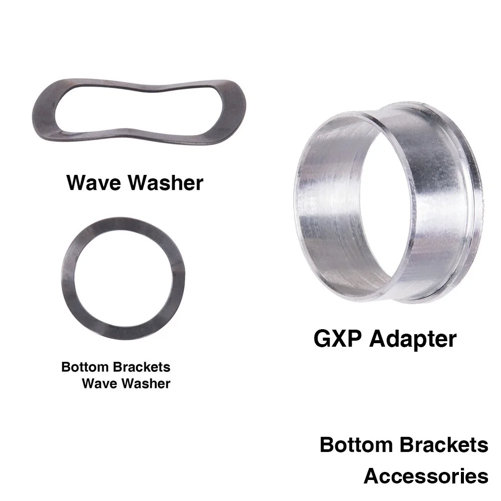 

Mountain Road Bike Bottom Brackets Accessories GXP Adapter Wave Washer 0.5mm for bike K7 BB GXP 24 22mm chainset