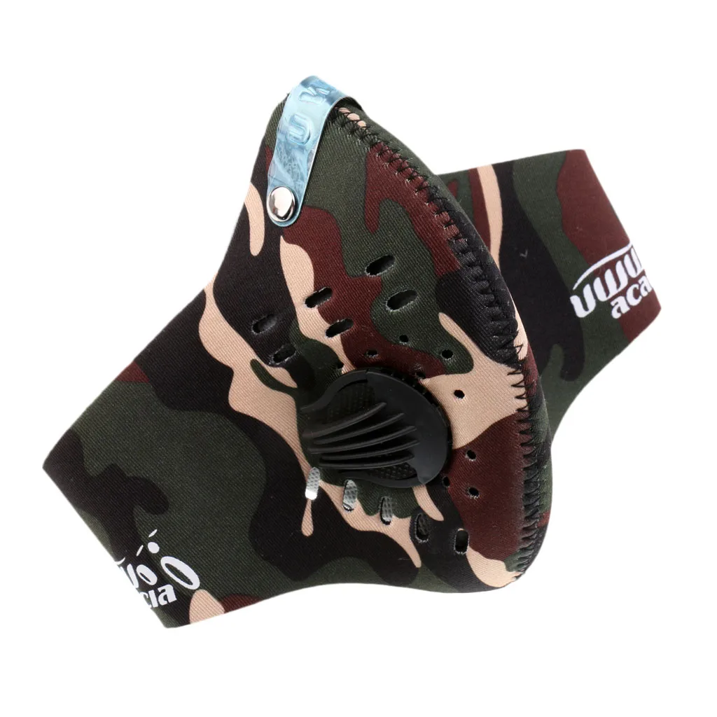 Camouflage as descr Пылезащитная маска для велоспорта, мотоцикла, гонок, лыж, спорта - Цвет: Camouflage as descr