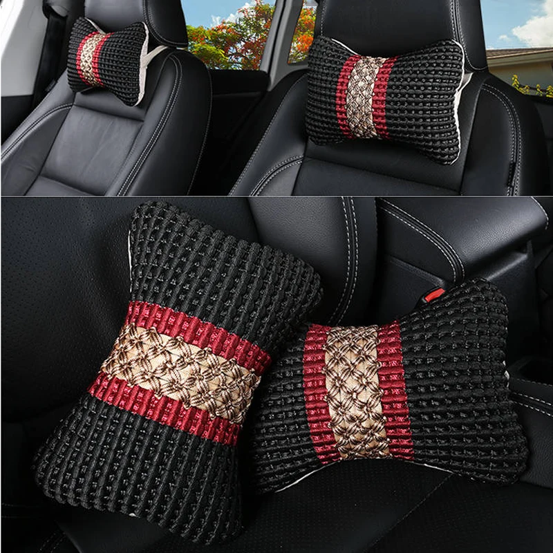 IKSNAIL Новый универсальный подголовник Автомобильная подушка для шеи из ледяного