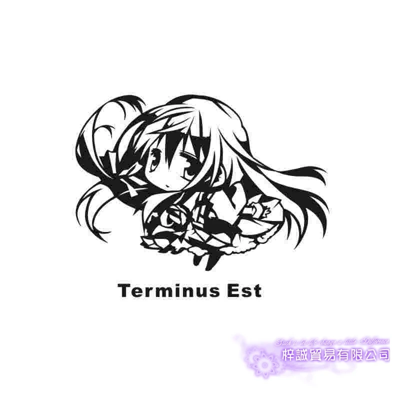 Pegatina Seirei Tsukai no Blade Dance Sticker Anime Cartoon Car Decal Sticker Vinyl Wall Stickers Decor Home Decoration