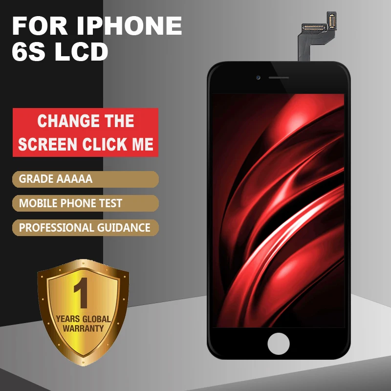 

AAA+++ For iPhone 6S LCD Display 100%With 3D Force Touch Screen Digitizer Assembly No Dead Pixel +Gift