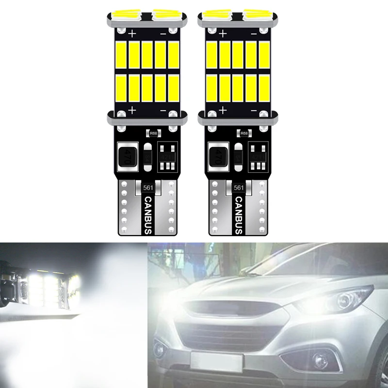 Canbus T10 W5W LED Lamp Parking Light Bulb For Hyundai solaris accent