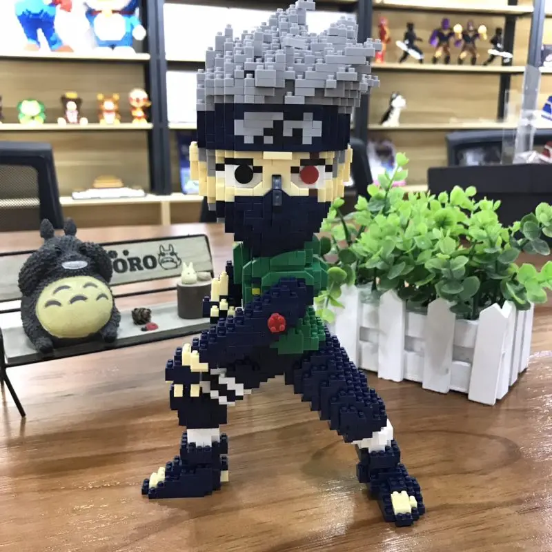 3d модель Balody из японского аниме Наруто Бруто ниндзя Хатаке Какаси алмазные мини