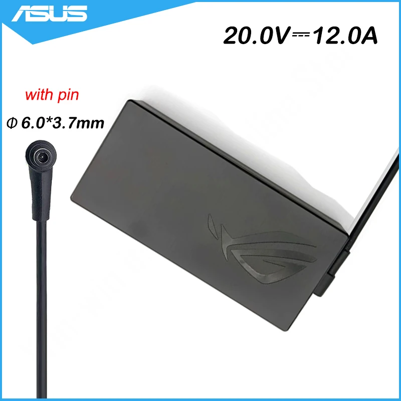 Asus Gaming Laptop Charger 20V 12A 240W 6.0X3.7mm ADP240EB B AC