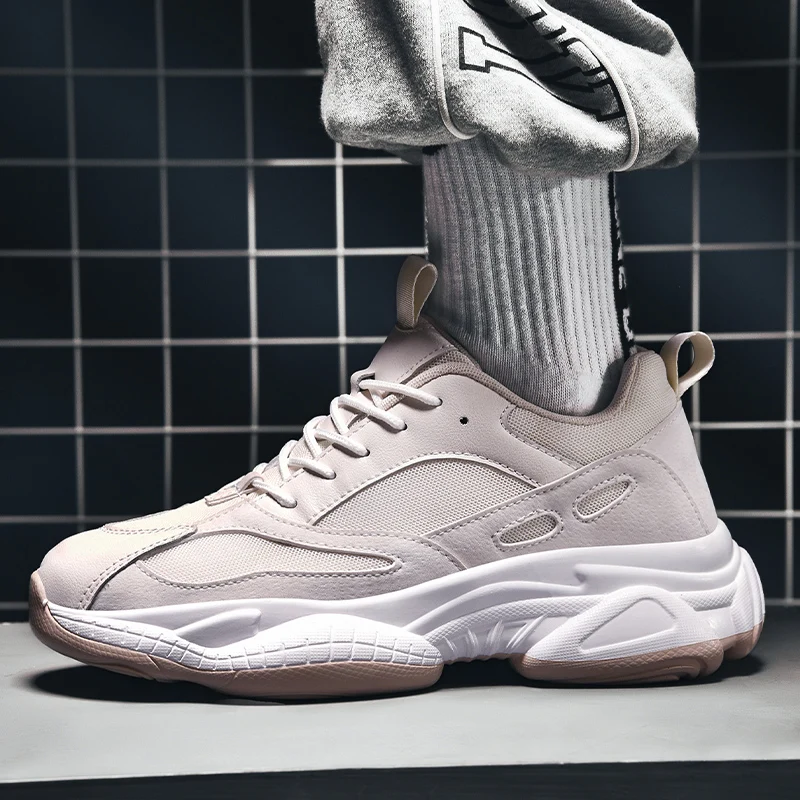 

2020 spring new net red leisure shoes men's fashion shoes dad shoes ins Korean version trend heightening sports shoes men