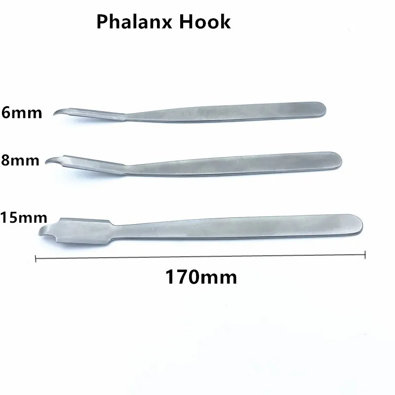 Nuevo 3 unids/set ortopedia Hohmann retractores ortopedia instrumentos QSWTITAN