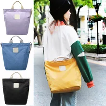 Модные женские парусиновые прямоугольные сумки, повседневные сумки через плечо, повседневная школьная сумка для работы, большие вместительные сумки для Bolsos Mujer C55