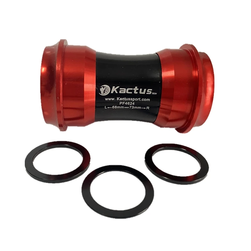 PF30/PF3024/PF4624 Пресс подходит каретки велосипеда для Shimano для SRAM MTB дорожный велосипед рама оболочка Керамика подшипник ось bb