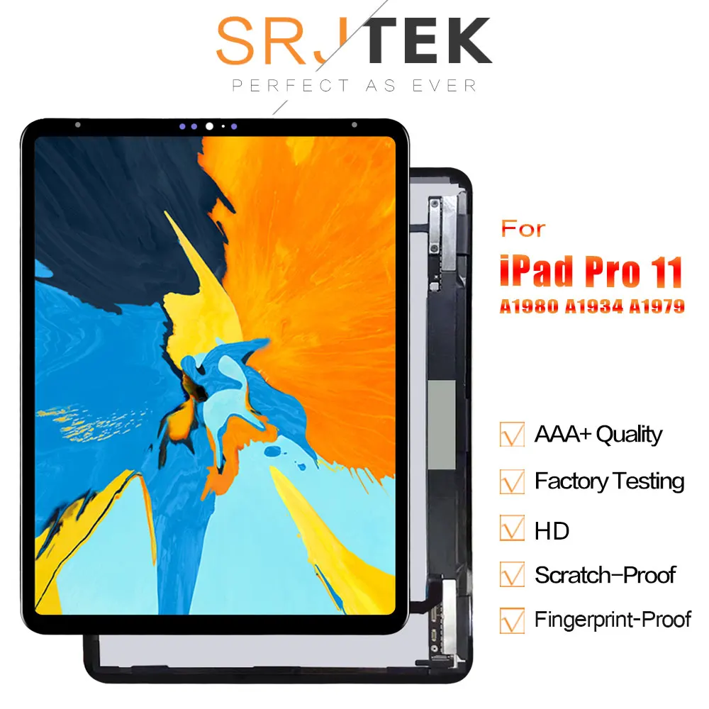 Новинка для iPad Pro 11 2018 A1980/A1934/A1979 ЖК дисплей матричный сенсорный экран дигитайзер