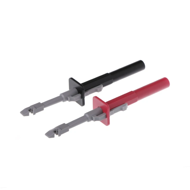 

2 Pcs Insulation Piercing Test Clip Set Alligator Probes For Car Circuit Detection