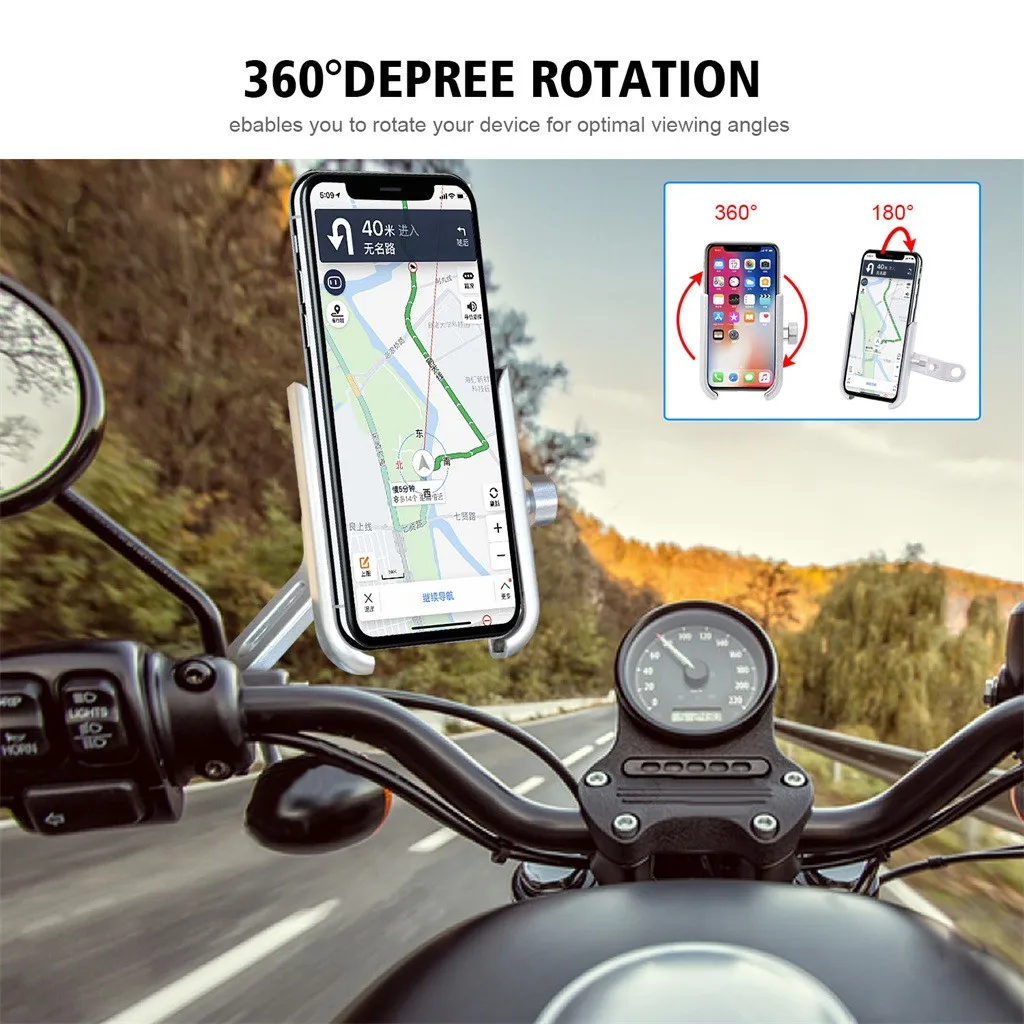 Сплав велосипед держатель телефона мотоцикла gps Подставка Кронштейн для iphone 11 Pro Max