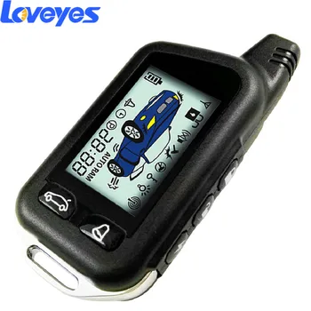 

Two Way Car Burglar Alarm 12V General Auto Anti Theft Device Vibration Alarm Security System 3000m Long Distance Control LXSX5