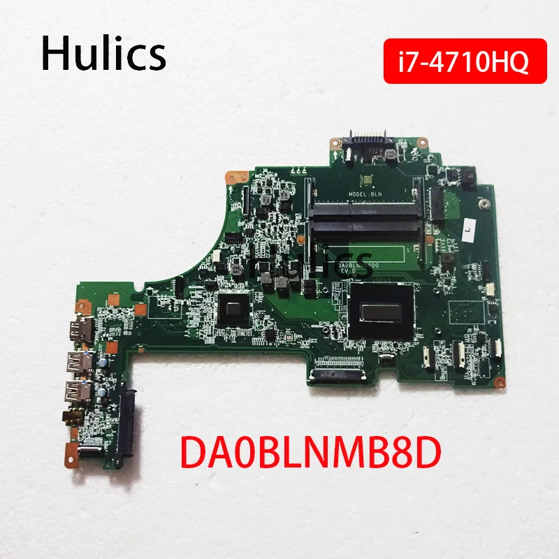 

Hulics Used For Toshiba Satellite S55 S55-B S55T-B5273 Laptop Motherboard W/ I7-4710HQ CPU DA0BLNMB8D Main Board